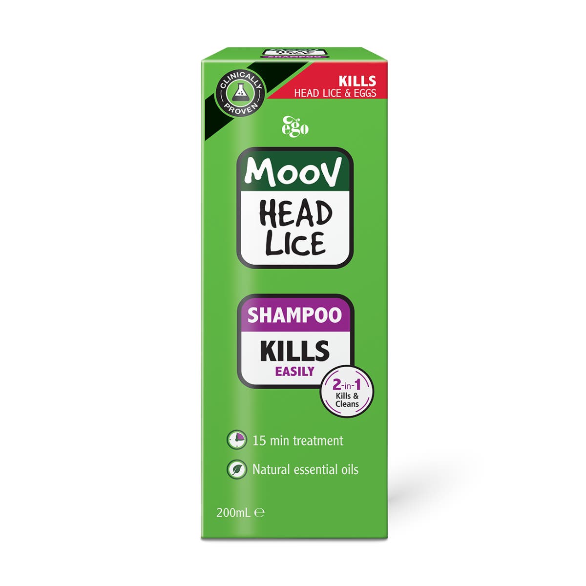 MOOV Head Lice Shampoo 200mL