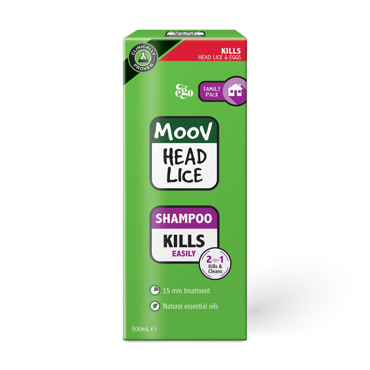 MOOV Head Lice Shampoo 500mL