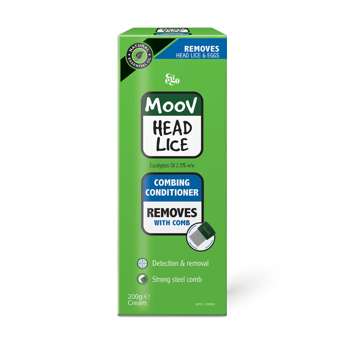MOOV Head Lice Combing Conditioner 200g | Buy Skin Care & Health Products