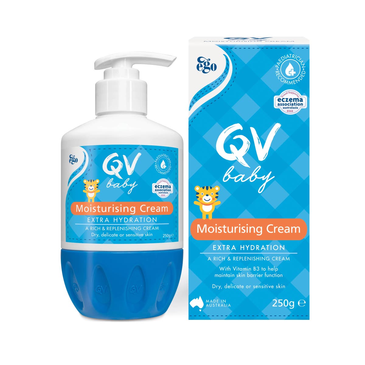 QV Baby Moisturising Cream 250g Pump