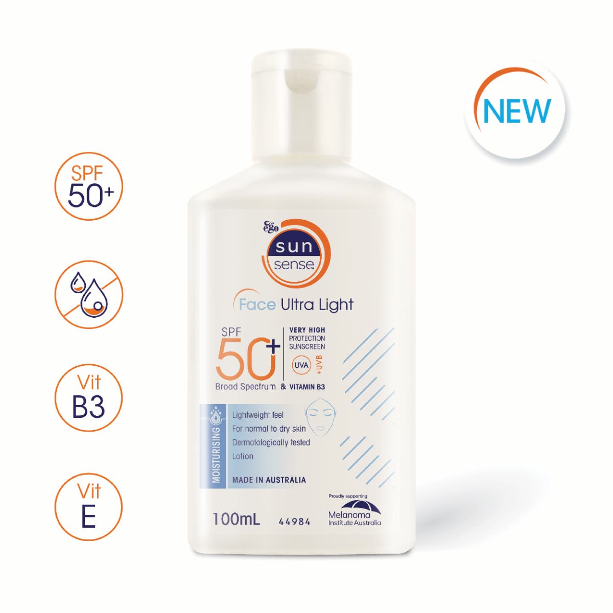 SunSense Face Ultra Light SPF50+ 100ml