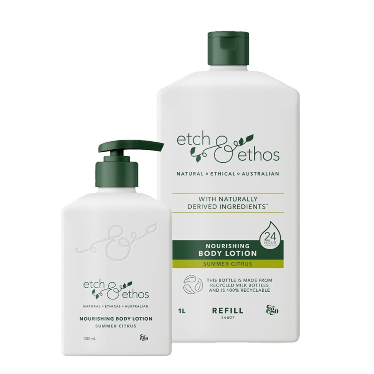 Ego etch & ethos Summer Citrus Lotion Starter Bundle