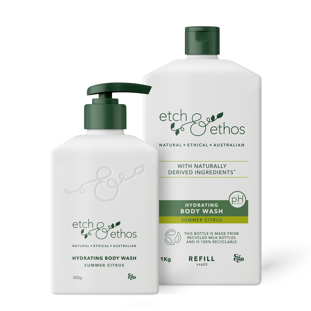 Ego etch & ethos Summer Citrus Wash Starter Bundle