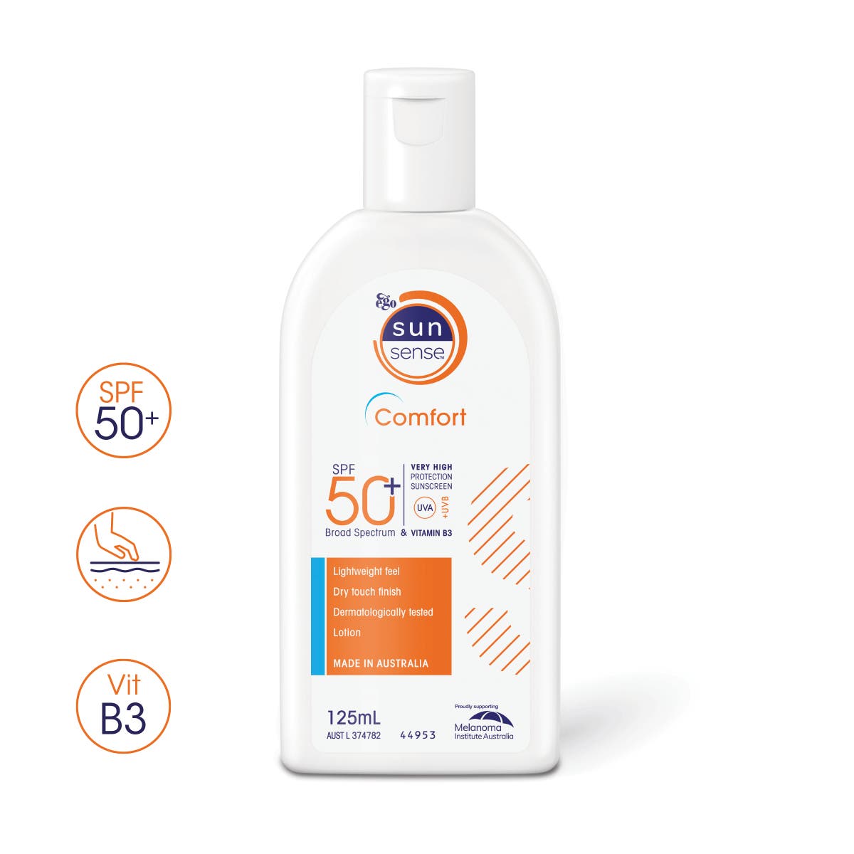 Sunsense Comfort SPF 50+ 125mL