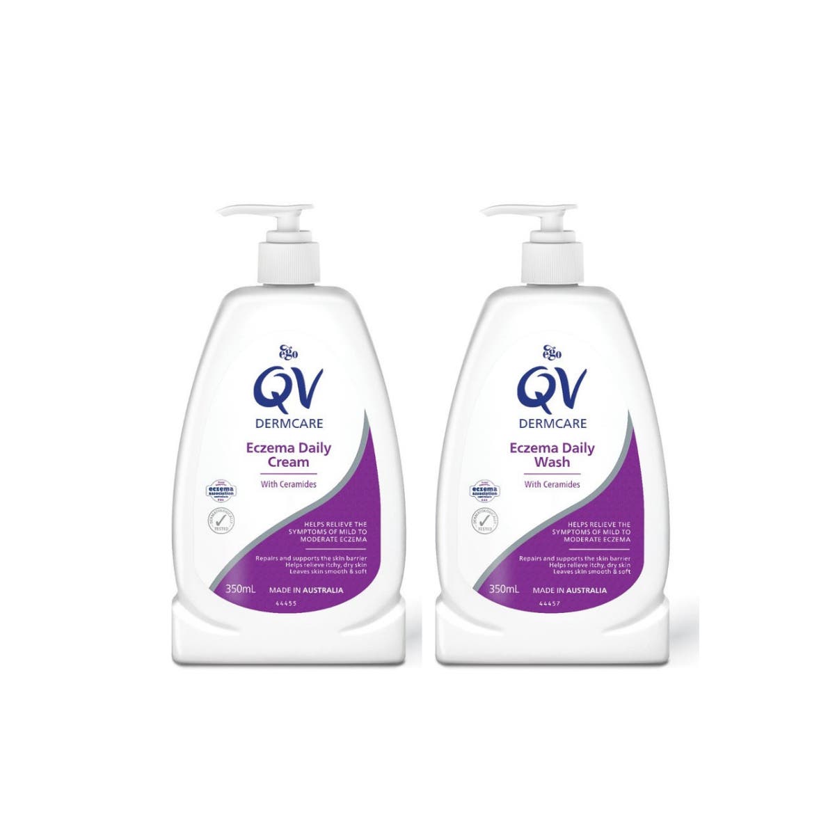 QV Dermcare Eczema Daily 350ml Bundle